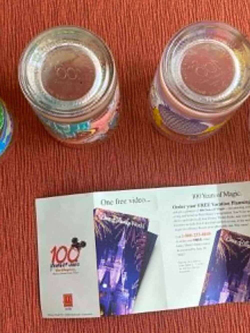 New Walt Disney McDonalds 2002 100 Years of Magic Glasses Tumblers Set of 4 - Picture 2 of 16